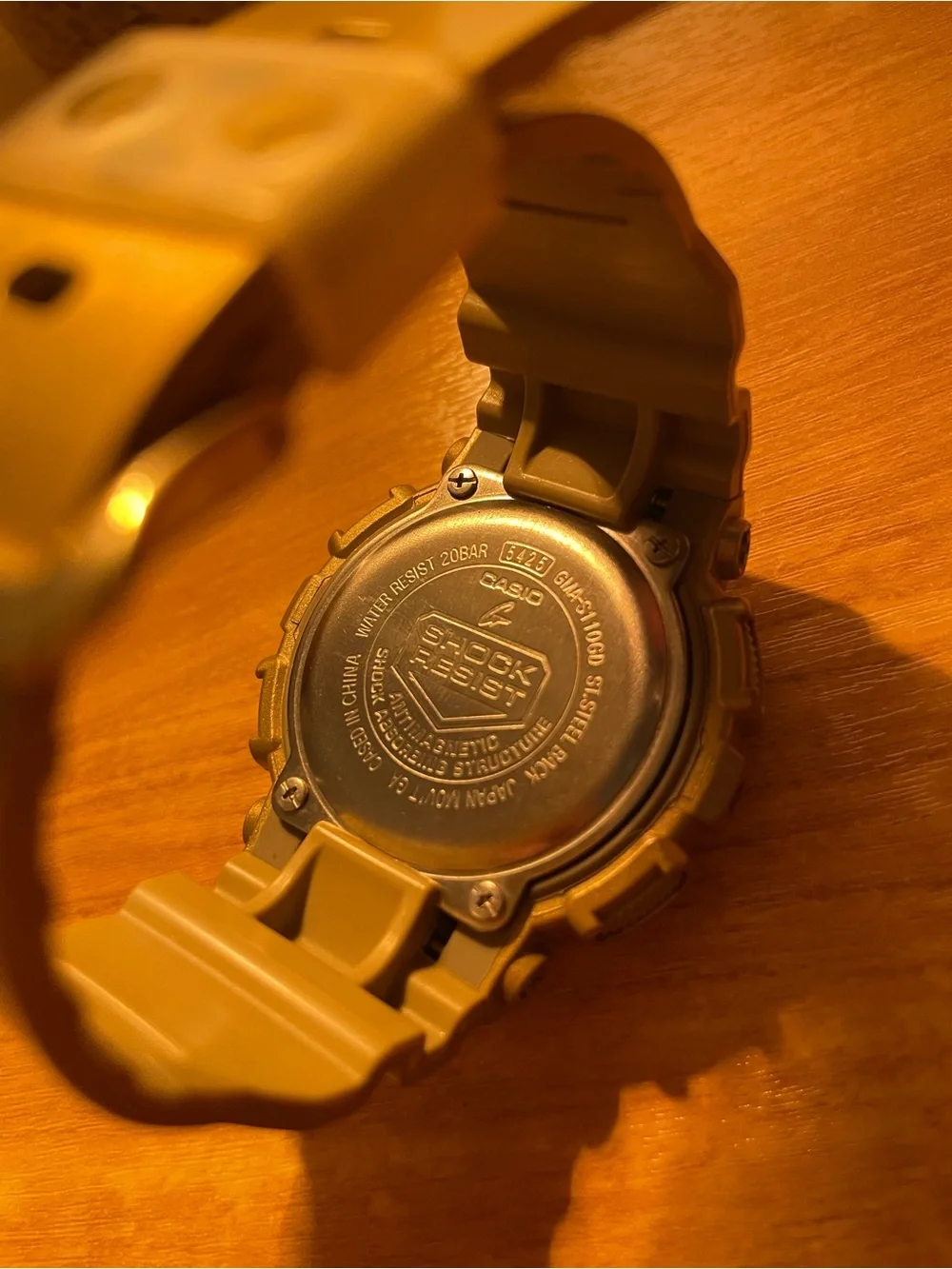 Casio G-SHOCK GMA-S110GD-4A1 – Glamorous Gold